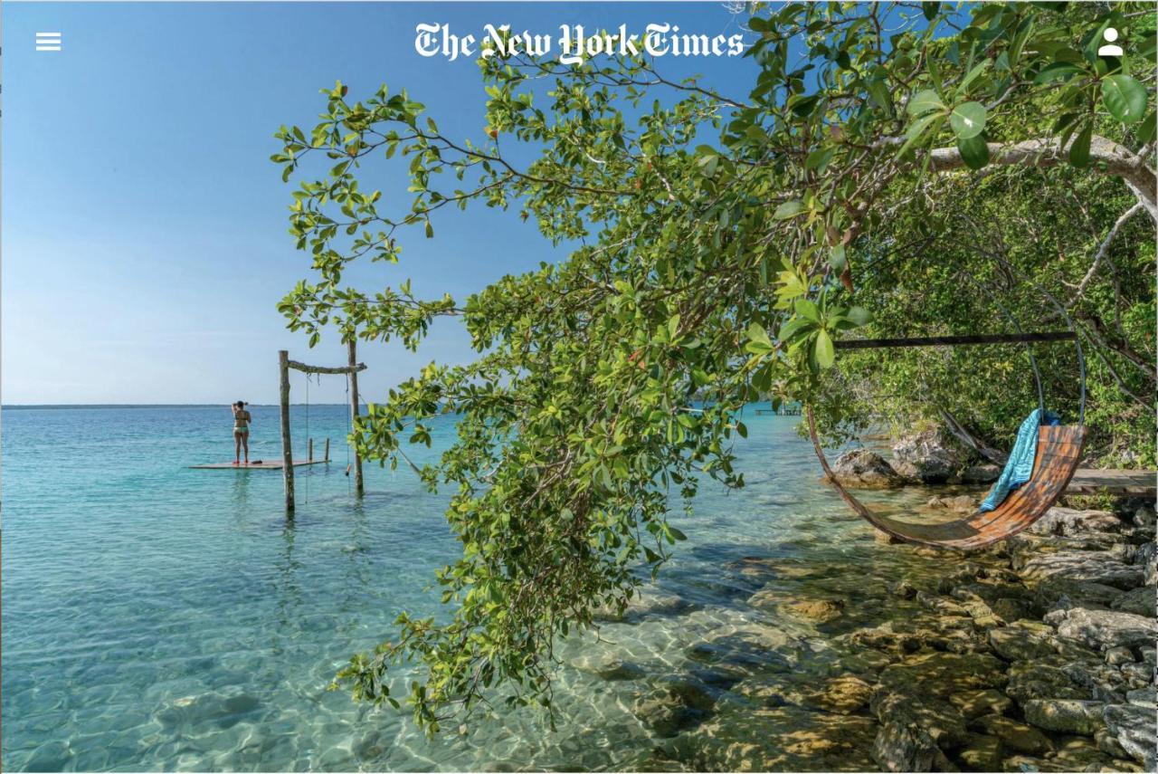 Azul Nomeolvides Bacalar - Guests Only Villa Buitenkant foto