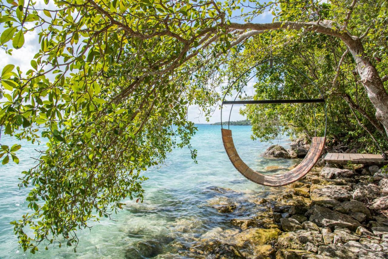 Azul Nomeolvides Bacalar - Guests Only Villa Buitenkant foto