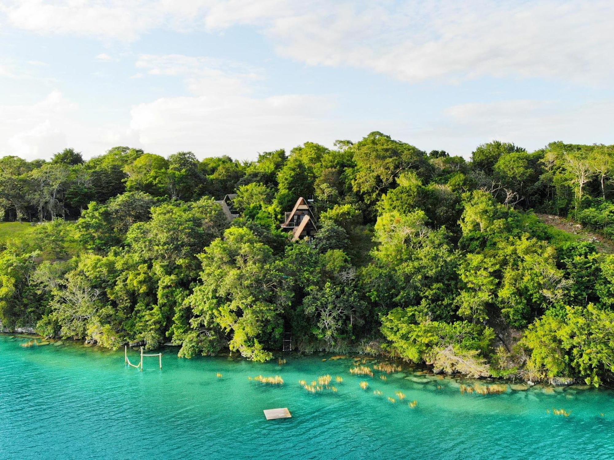 Azul Nomeolvides Bacalar - Guests Only Villa Buitenkant foto